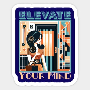 Elevator T-shirt Sticker